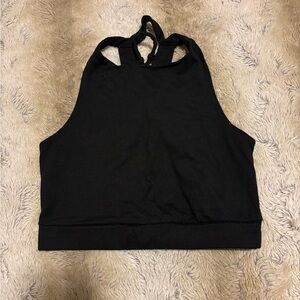 Lulus XS cropped tank with braided back